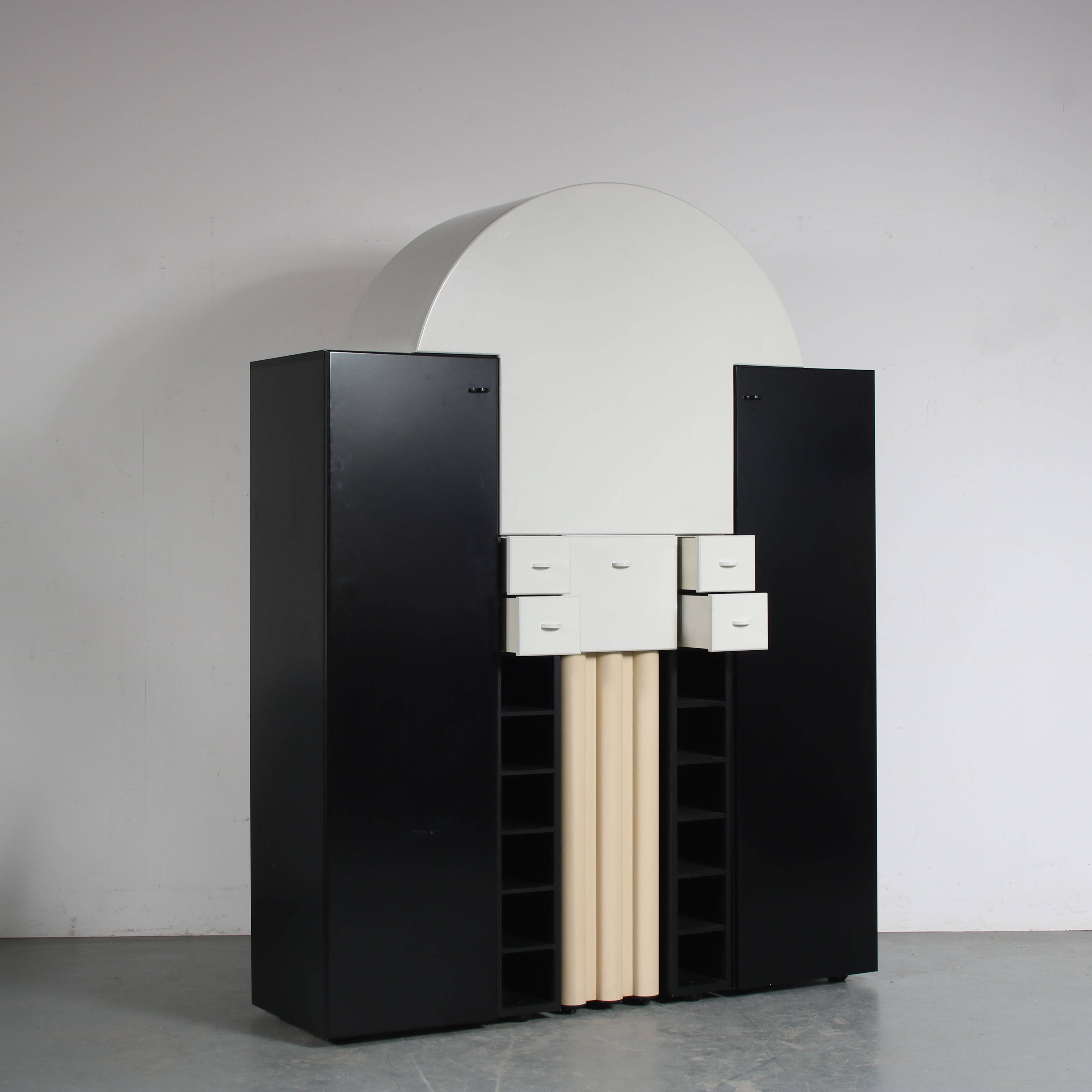 Peter Maly “Duo” Cabinet for Interlübke, Germany 1980