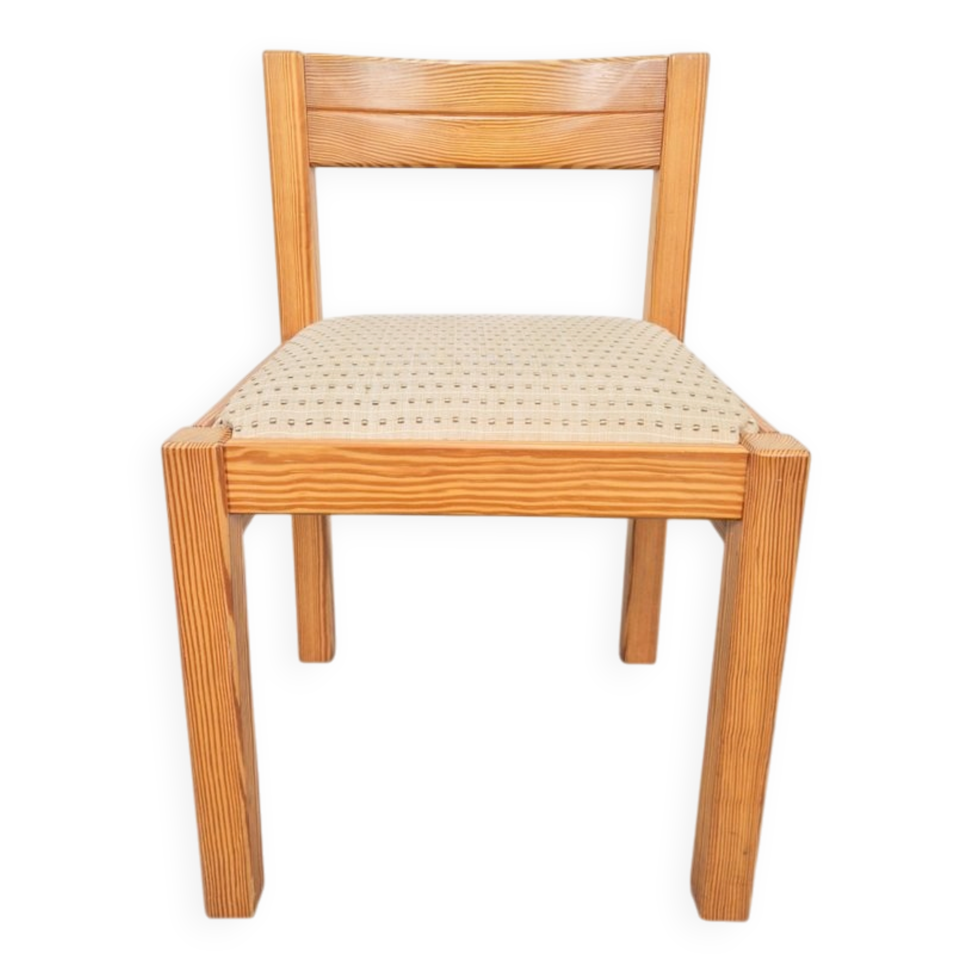Vintage Pine Dining Chairs by Martin Visser for T Spectrum, 1960s, Set of 7