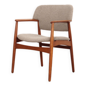 Oak armchair, Danish design, 1960s, designer: Ejner Larsen & Aksel Bender Madsen, production: Fritz