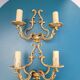 Paire d'appliques deux branches