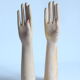 Gants en bois présentoirs de mannequins, années 1930, ensemble de 2.