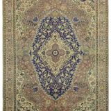Turkish Wool Vintage Kayseri Rug 193 cm x 292 cm