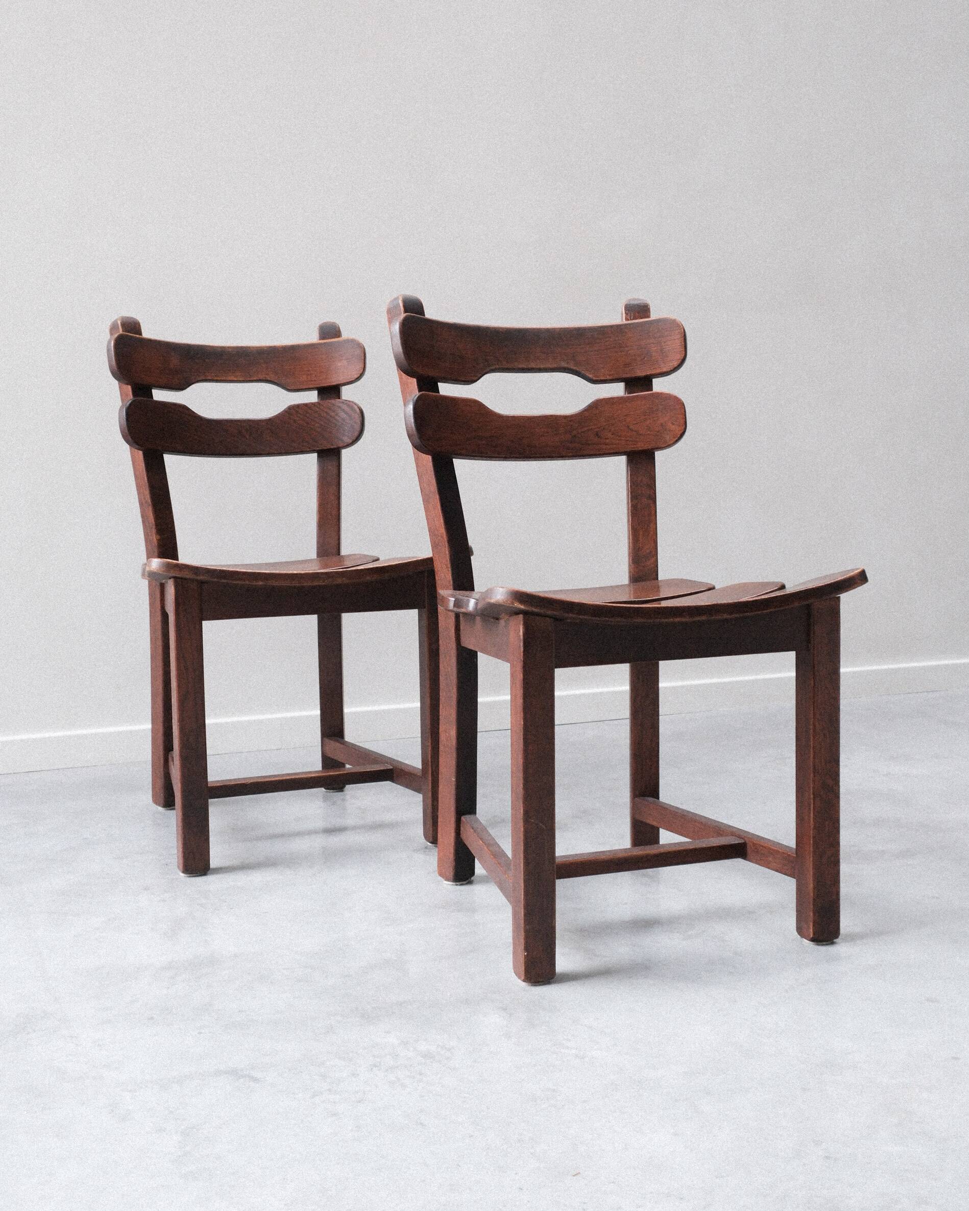 6 chaises de salle à manger dans le style de Dittmann & Co.