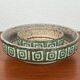 Set of 2 WGP ceramic bowls from West Germany, mid-century style, 1960s.