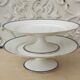 Old pair of Limoges Porcelaine compotiers