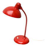 Red German table lamp mid-century 6556 by Christian Dell for Kaiser Idell, 1960s