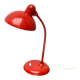 Red German table lamp mid-century 6556 by Christian Dell for Kaiser Idell, 1960s