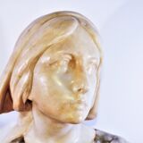 Bust of Joan of Arc by Guglielmo Pugi (1850-1915), c. 1900