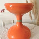 Robur Sgabello Americano stool orange plastic vintage 70s