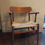 Set of 2 CH26 Chairs by Hansen Wegner for