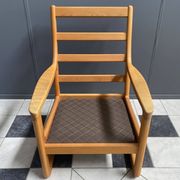 Danish highback chair by Johannes Andersen for Silkeborg