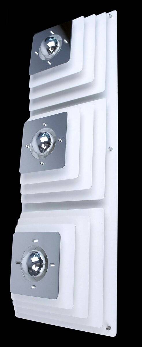 Large Space Age wall light, 1970s