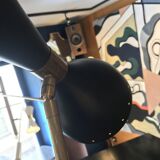 Diabolo floor lamp with counterweight