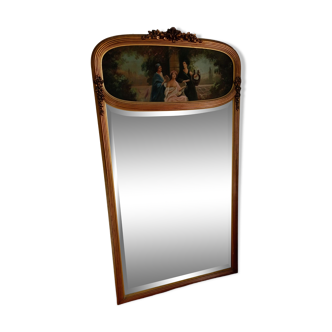 Grand miroir ancien 183/100