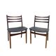 Pair of modern Scandinavian chairs