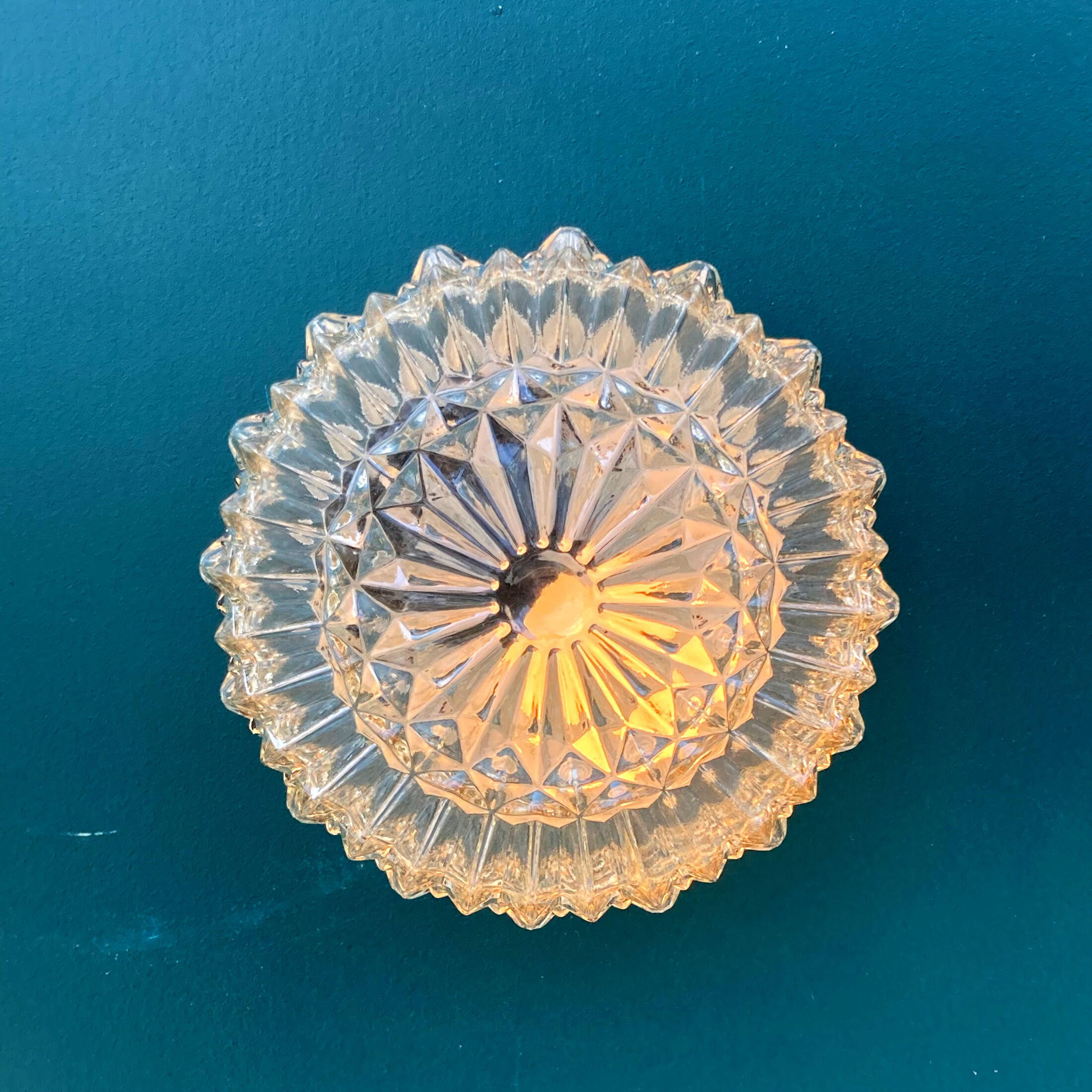 Wall lamp ceiling thick glass 70 80