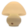 Small XS Odreco Dansk Glas Design mushroom glass lamp Denmark 13,5 cm