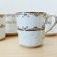 Ensemble de 6 tasses et 5 sous-tasses Bavaria
