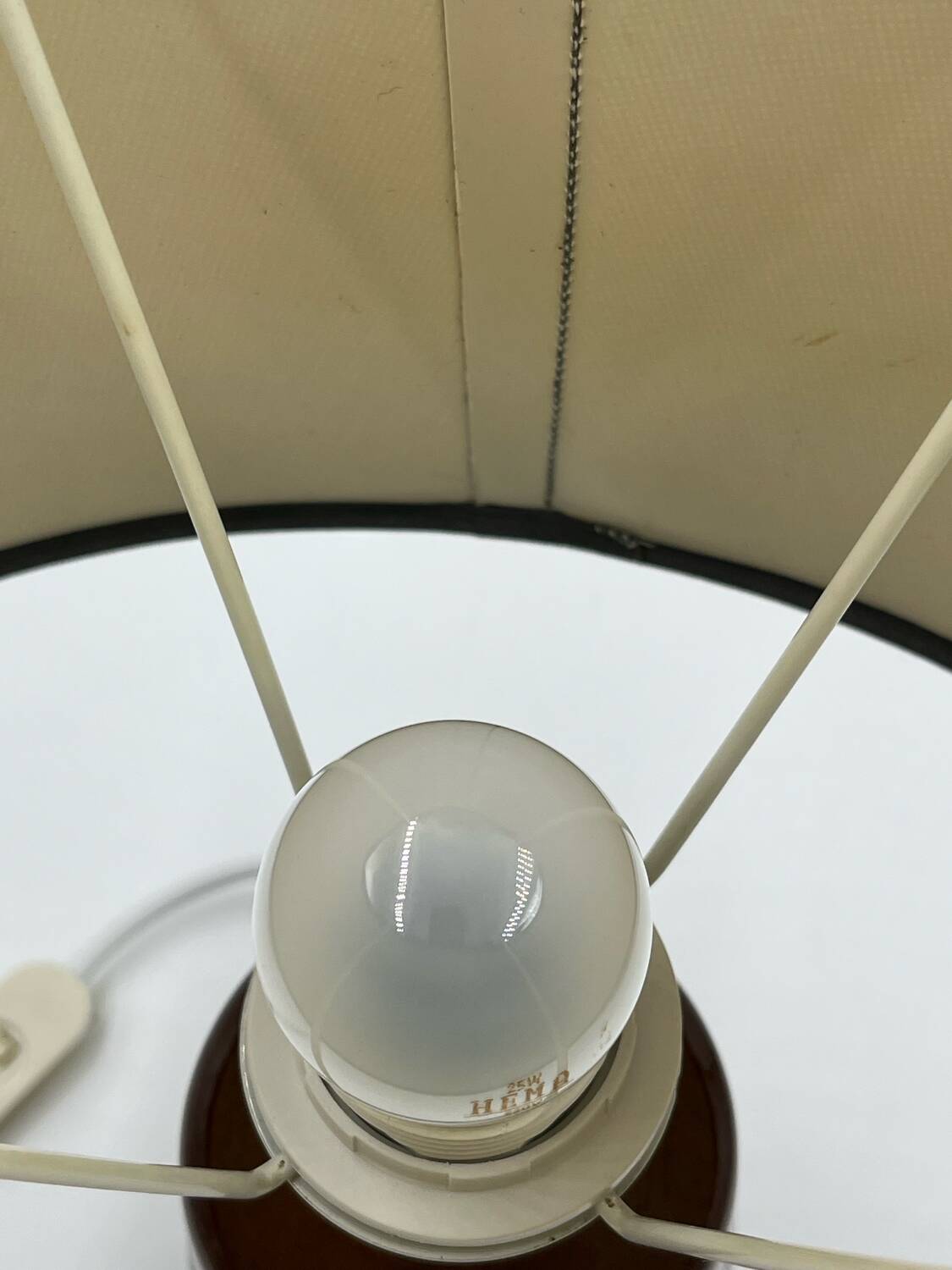 Vintage ceramic lamp