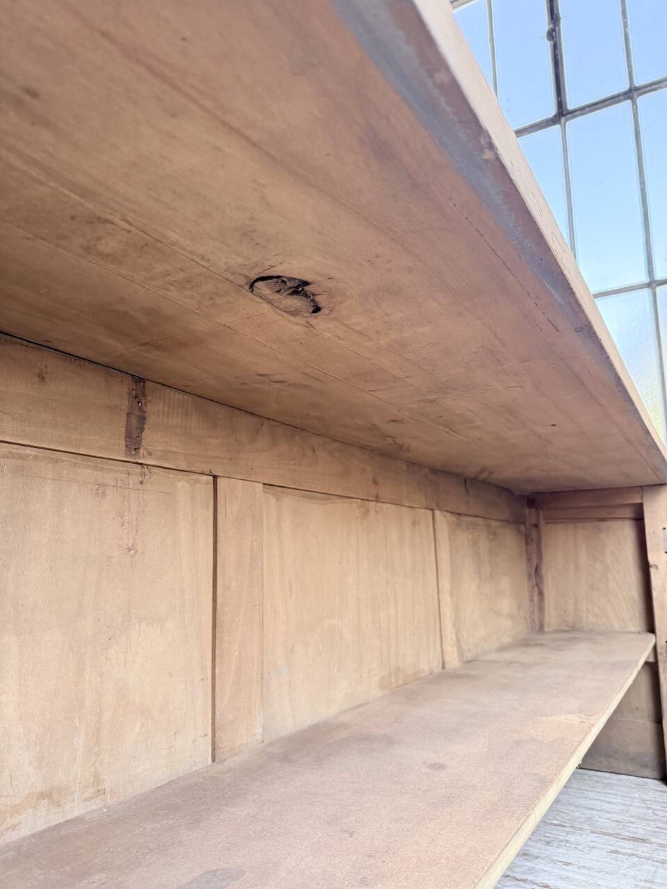 Walnut trade counter 2m5