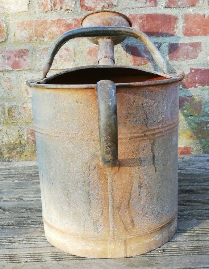 Vintage metal watering cane early 20th century