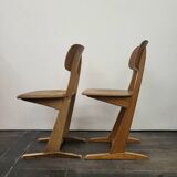 Set of 2 vintage casala chairs
