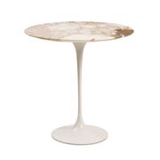 Round "Tulip" side table by Eero Saarinen for Knoll International, circa 1950.