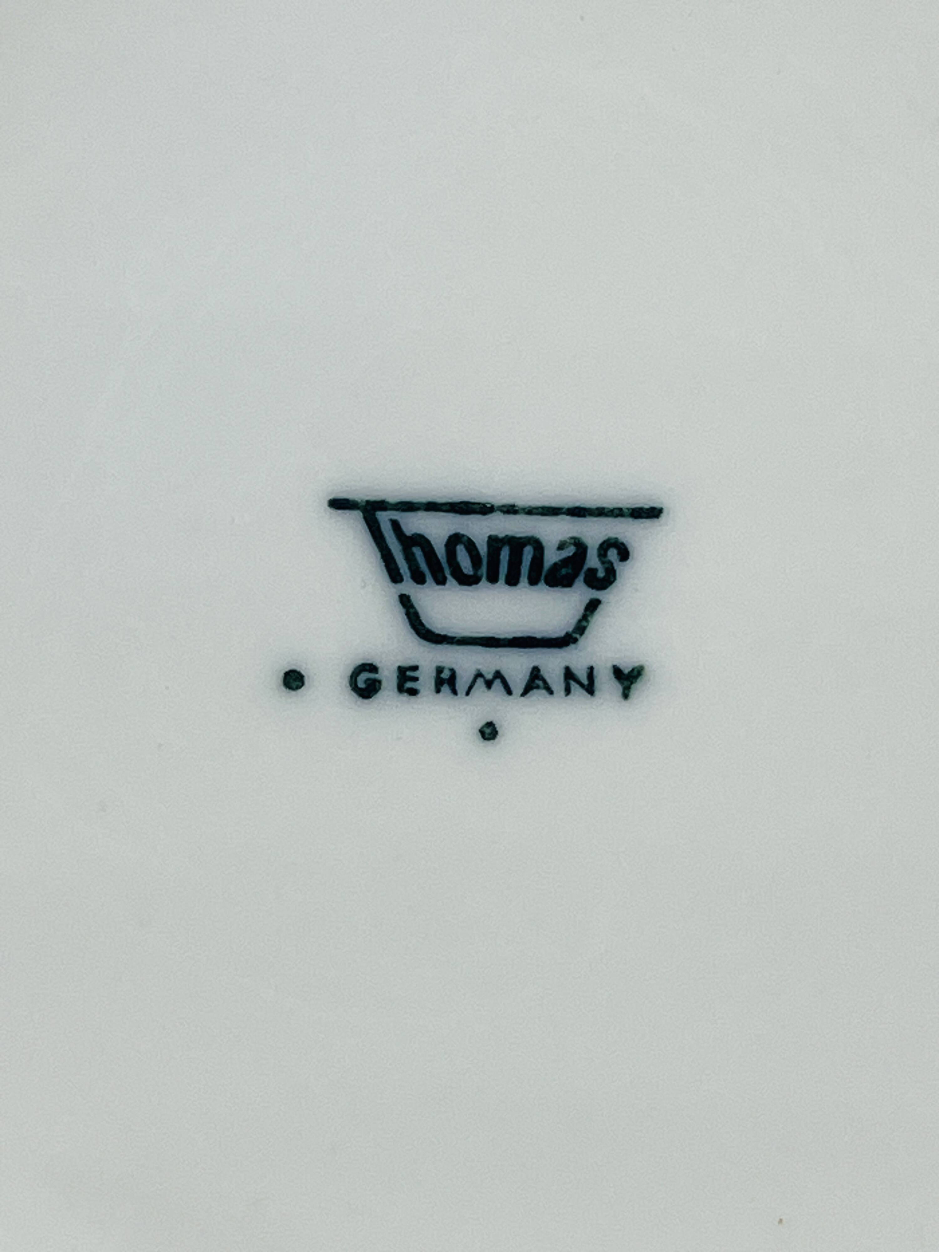 Service Café Porcelaine Thomas Germany Medaillon 70s