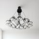 Lustre Gino Sarfatti modèle - 2109/12