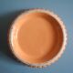 Old basket bowl earthenware vintage decorative earthenware basket