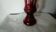 Bohemian crystal vase St Louis or Val Saint Lambert with engraved decoration.