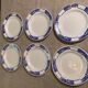 6 flat plates model Dombasles Sarreguemines France Art Deco
