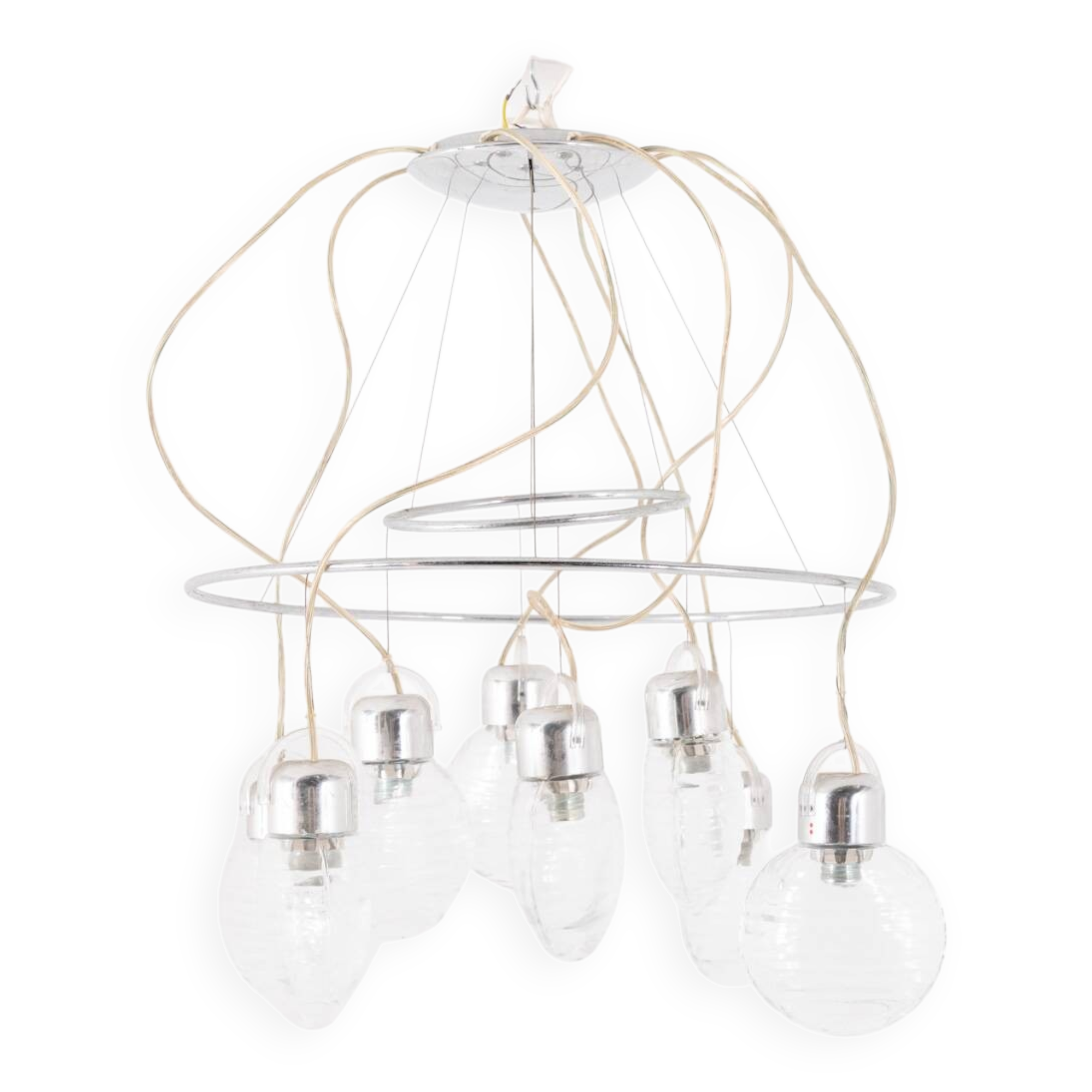 Francesco Lucchese suspension lamp ‘Agua’ by Fabbian, Italy