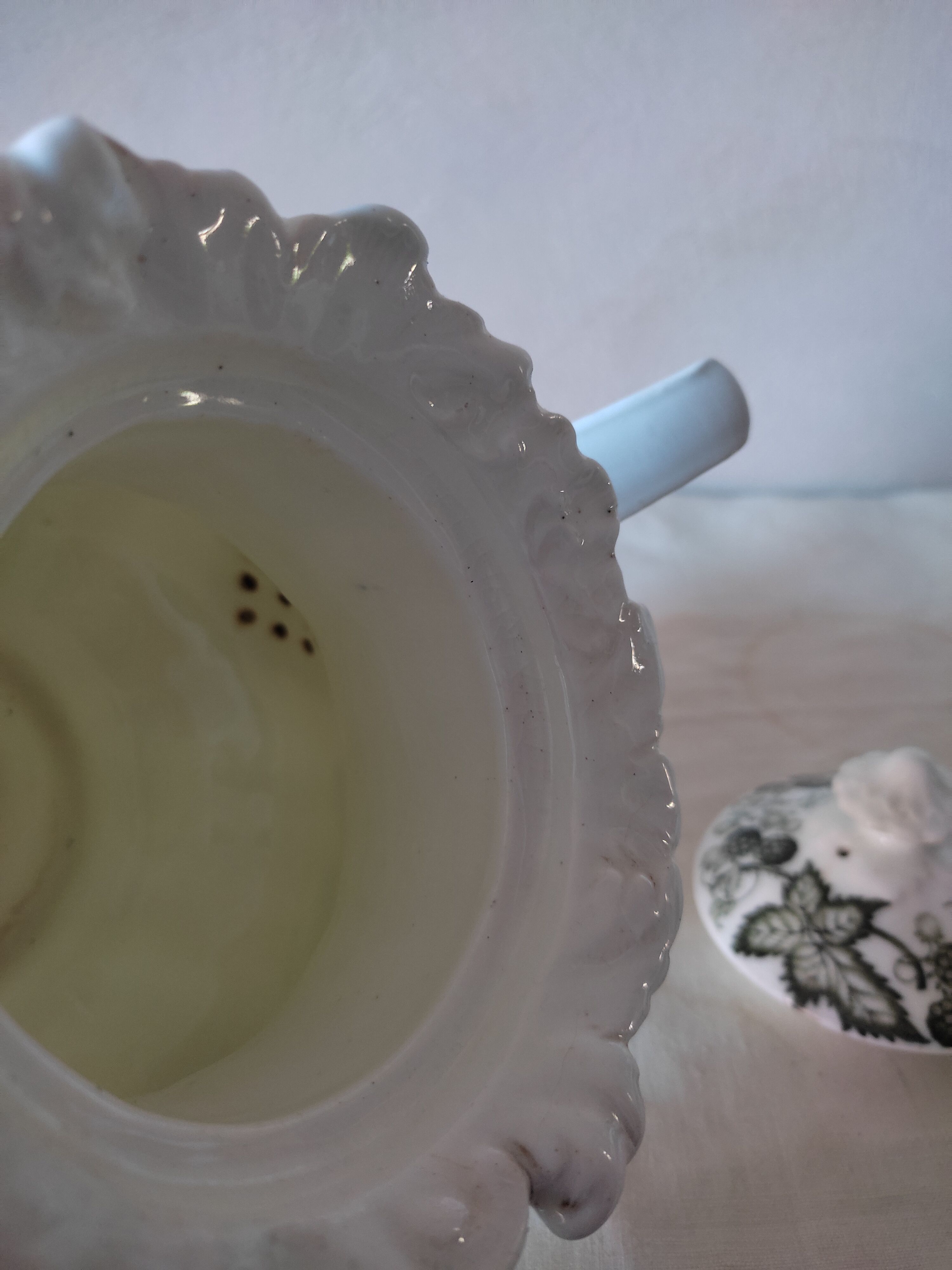 English earthenware teapot