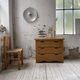 80s pine chest of drawers, mountain furniture