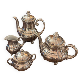 WMF silver and porcelain tea and coffee service