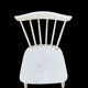 Série de 4 chaises vintage en bois massif style Scandinave