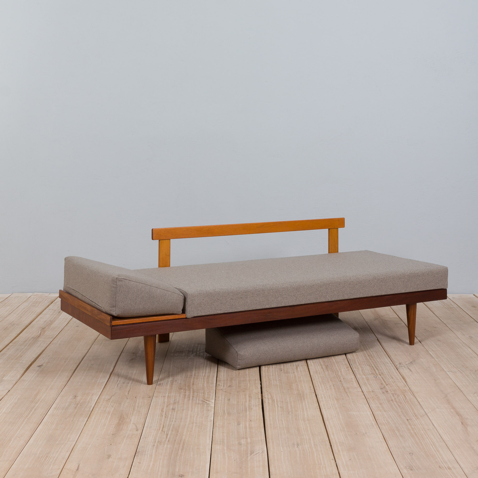 Teak Daybed Svanette With Side Table By Ingmar Relling For Swane Ekornes, 1960s