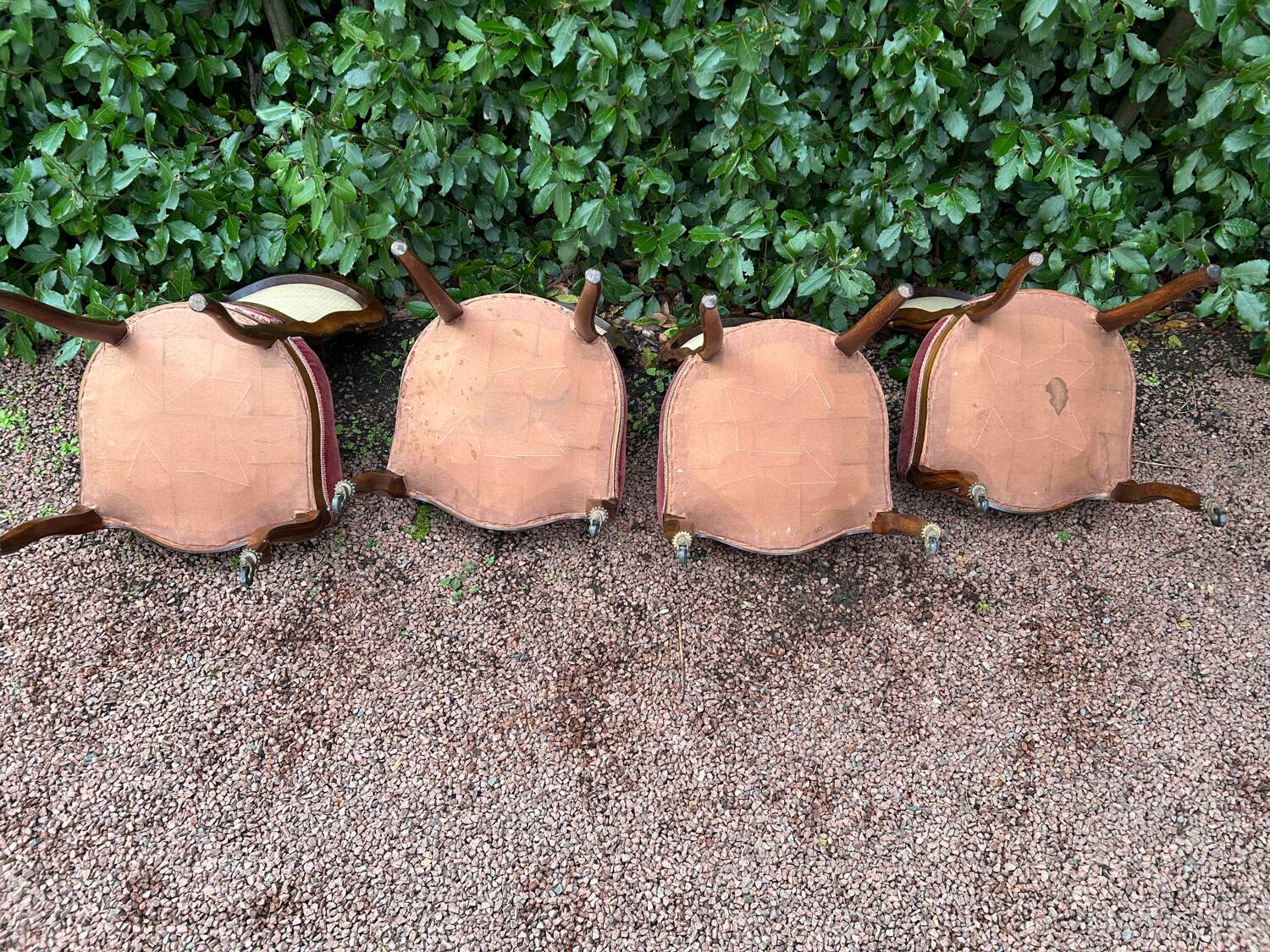 Napoleon III mahogany chair