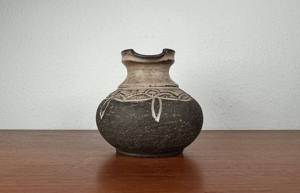 Carafe vase from the Danish pottery studio Lovemose, Denmark, 1960s.