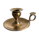 Hand candlestick in massive brasse