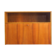 Bureau mural en noyer des années 1950