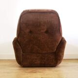 Velvet armchair from the 70s