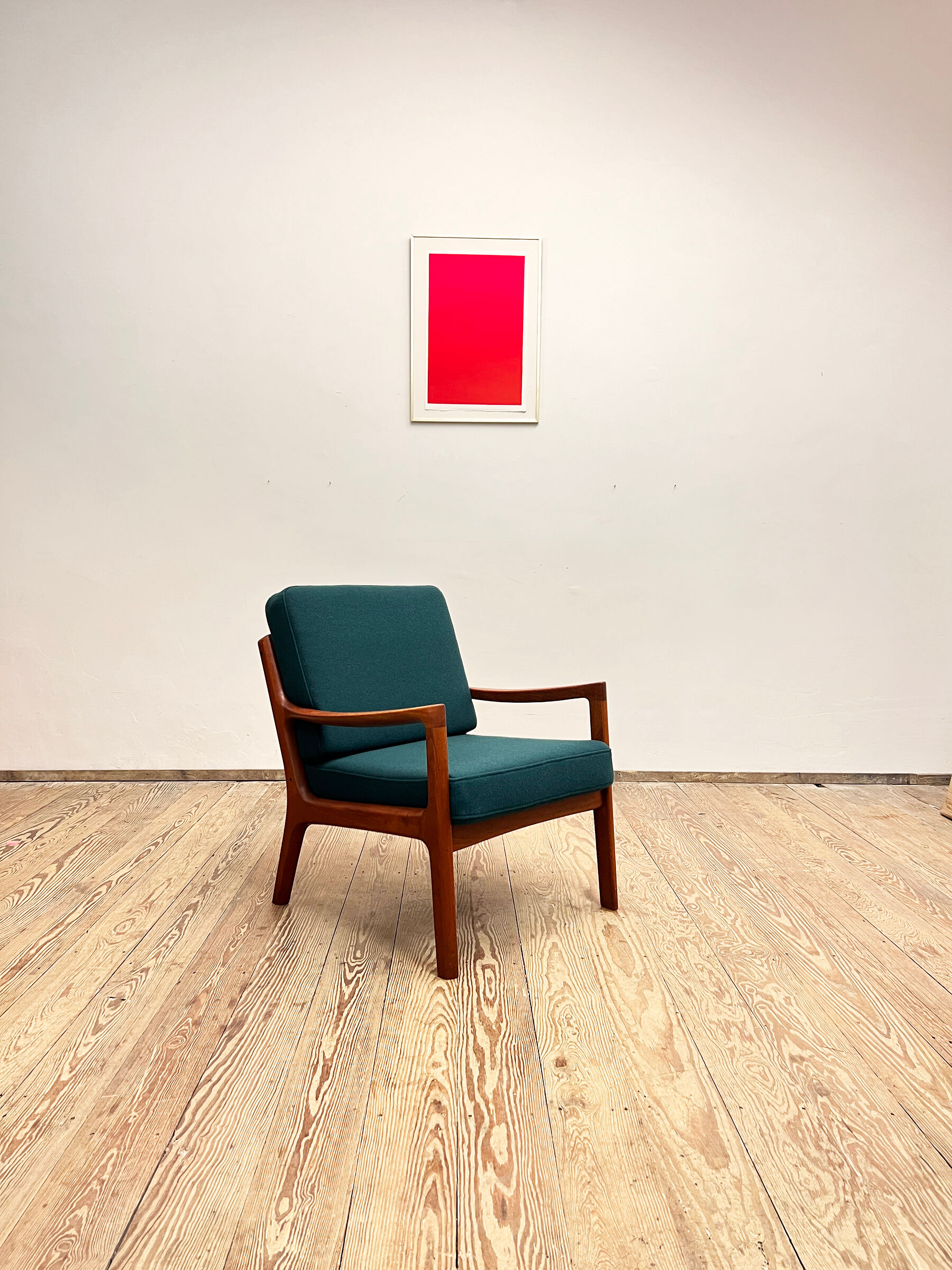 Teak armchair by Ole Wanscher for France & Son, 1950