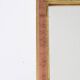 Old wooden mirror, gold, pink tint