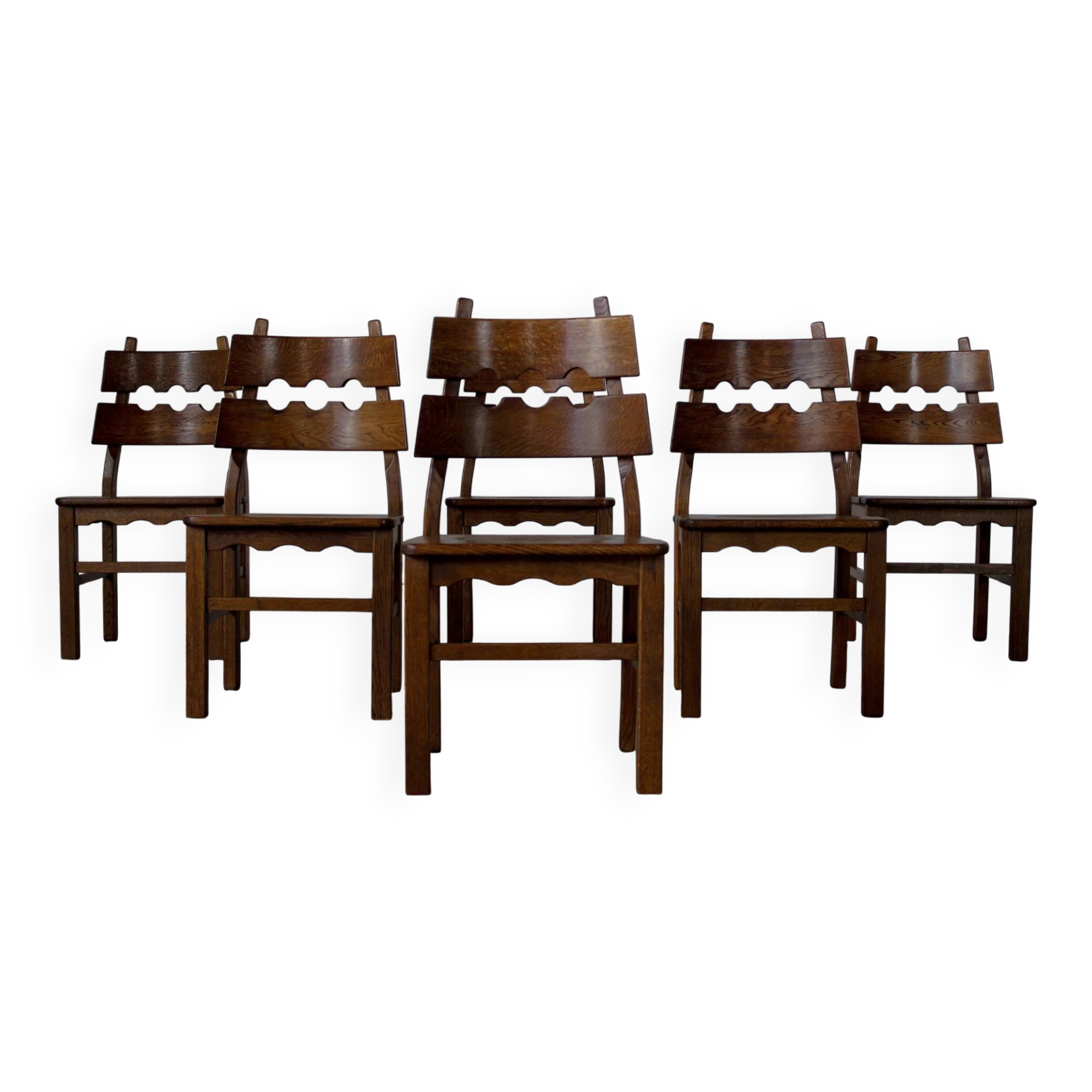 Dining chairs by Henning Kjærnulf - Denmark 1960s
