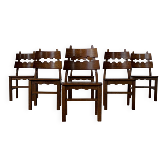 Chaises de salle à manger de Henning Kjærnulf - Danemark, années 1960