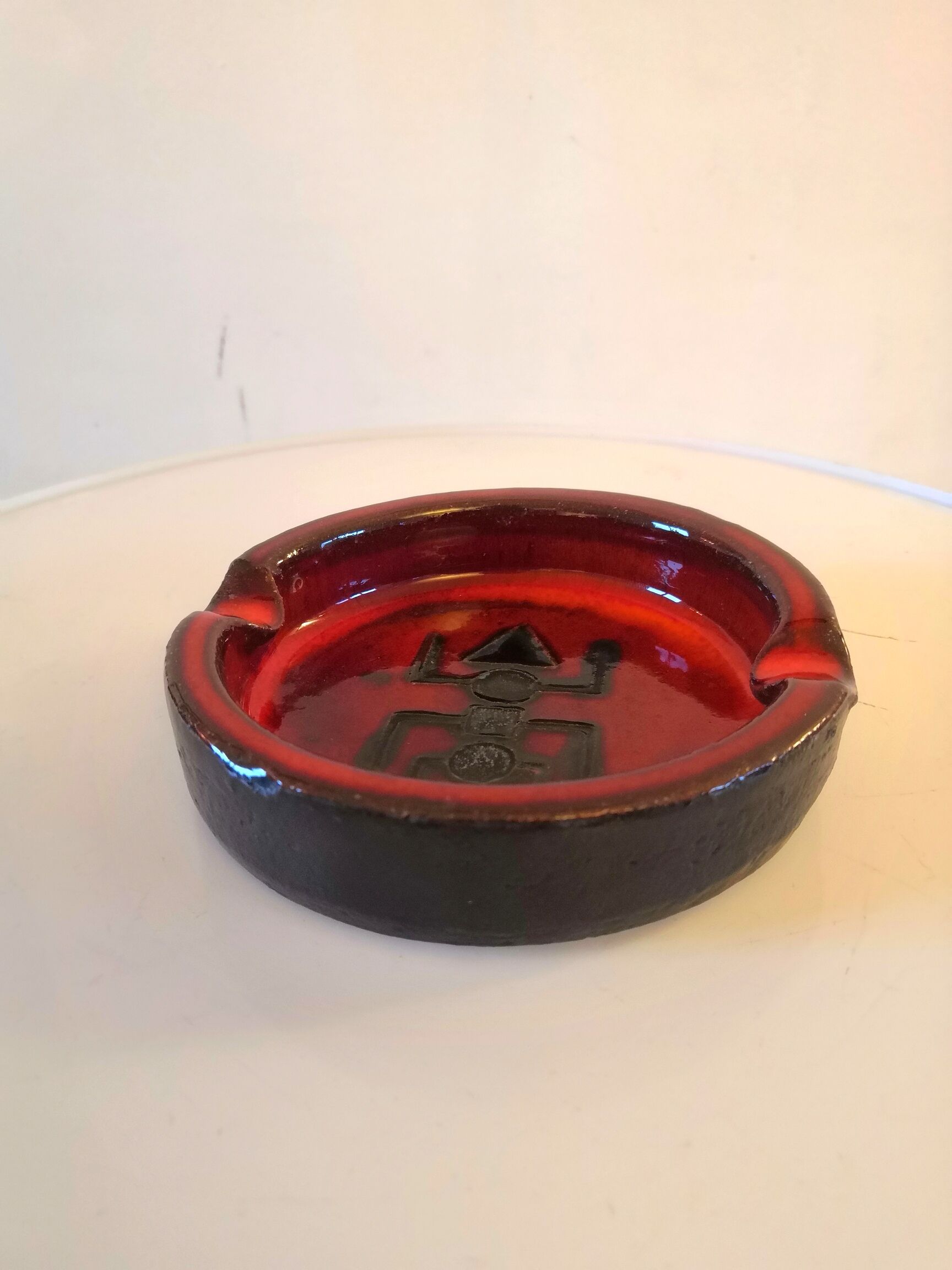 Vintage ceramics signed Erta Belgium 70s