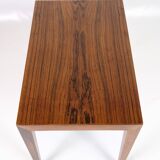 Set Of 2 Side Tables Model 41B Made In Rosewood By Severin Hansen For Haslev Furniture From 1960s