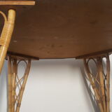 Rattan table 1960